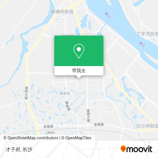 才子府地图
