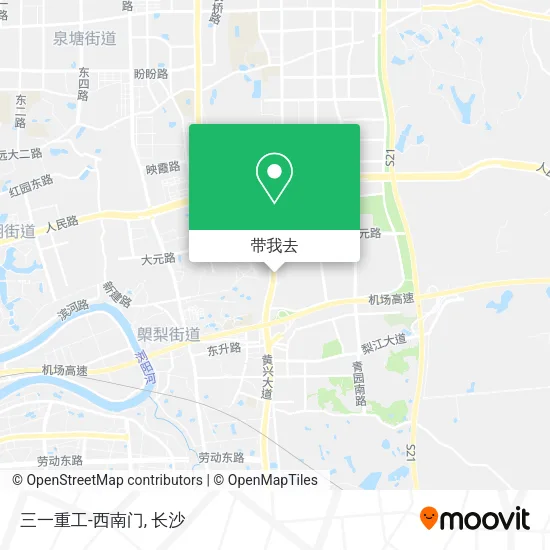 三一重工-西南门地图