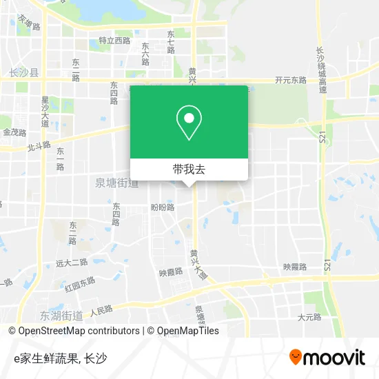 e家生鲜蔬果地图