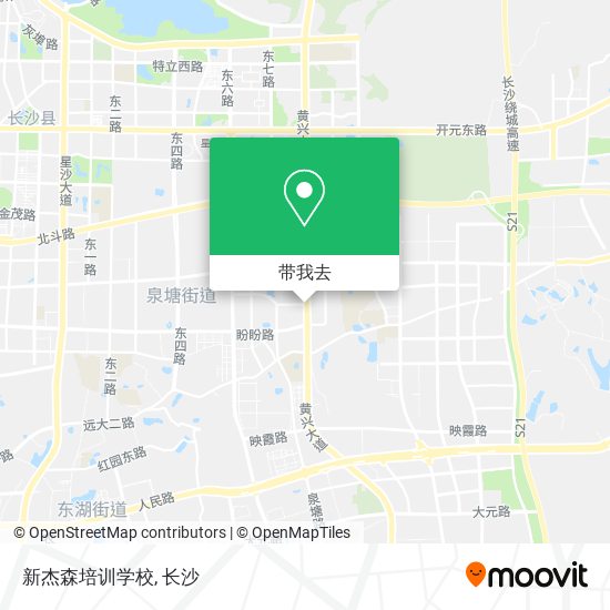 新杰森培训学校地图