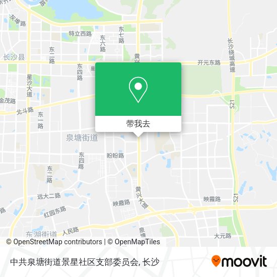 中共泉塘街道景星社区支部委员会地图