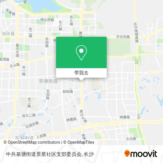 中共泉塘街道景星社区支部委员会地图
