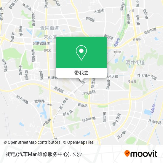街电(汽车Man维修服务中心)地图