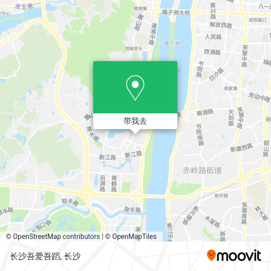 长沙吾爱吾蹈地图