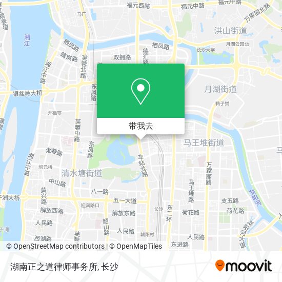 湖南正之道律师事务所地图
