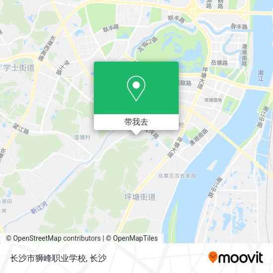 长沙市狮峰职业学校地图