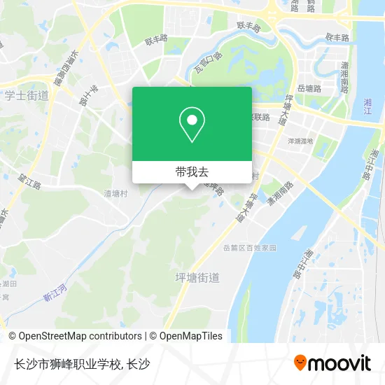 长沙市狮峰职业学校地图