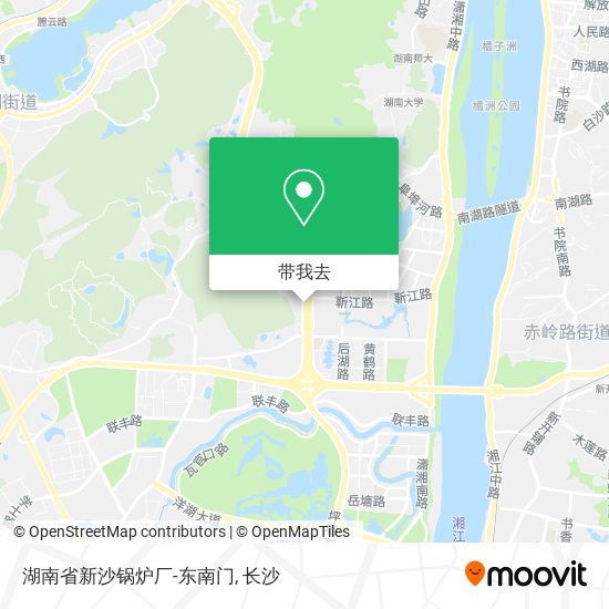 湖南省新沙锅炉厂-东南门地图