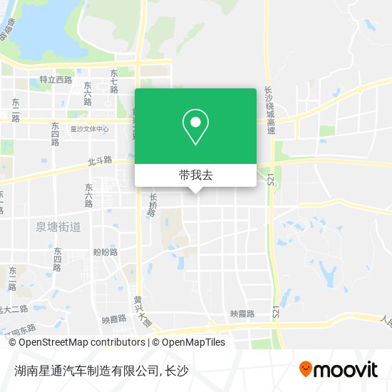 湖南星通汽车制造有限公司地图