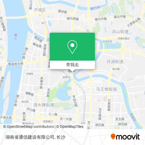 湖南省通信建设有限公司地图