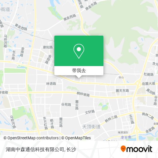 湖南中森通信科技有限公司地图