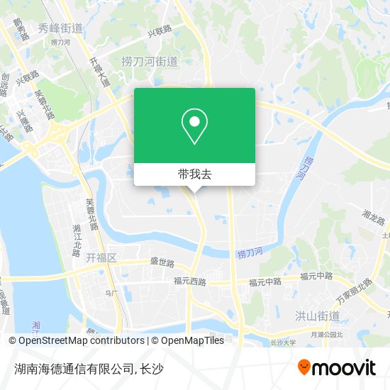 湖南海德通信有限公司地图
