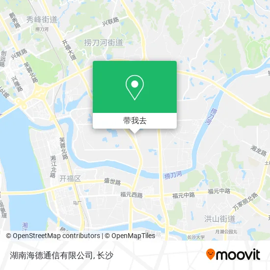 湖南海德通信有限公司地图