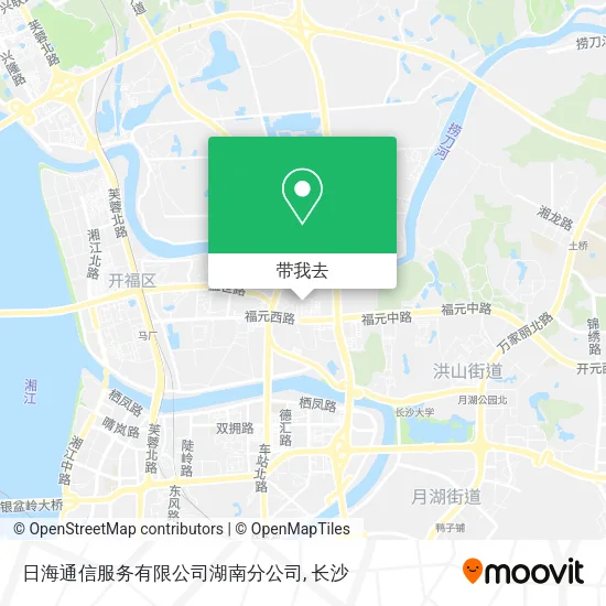 日海通信服务有限公司湖南分公司地图