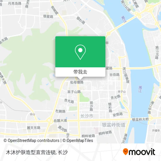 木沐护肤造型直营连锁地图