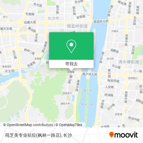 莼芝美专业祛痘(枫林一路店)地图