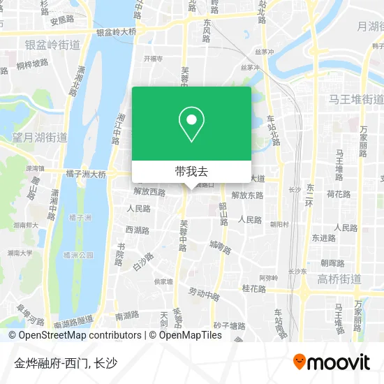 金烨融府-西门地图