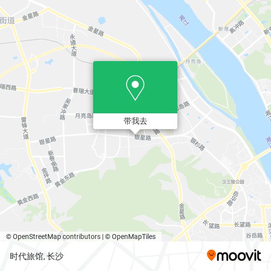 时代旅馆地图