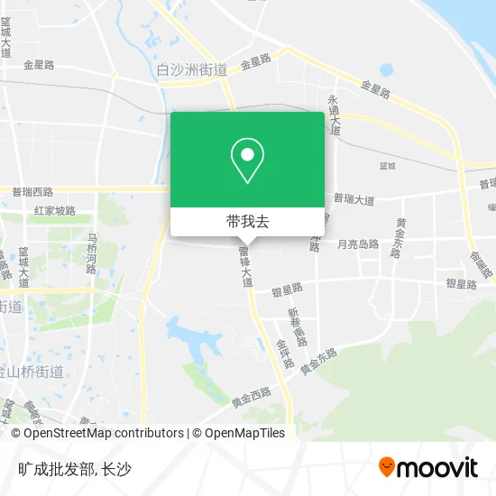 旷成批发部地图