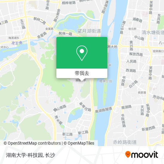 湖南大学-科技园地图