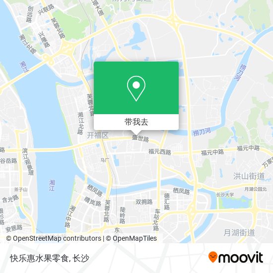 快乐惠水果零食地图