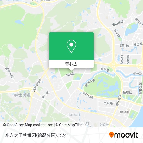东方之子幼稚园(德馨分园)地图