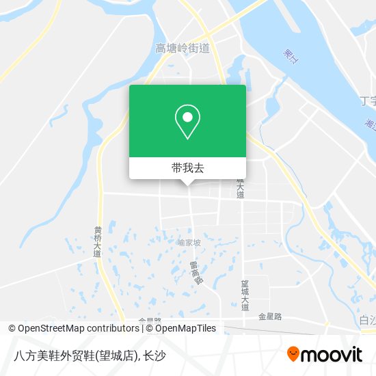 八方美鞋外贸鞋(望城店)地图