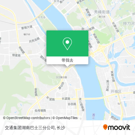 交通集团湖南巴士三分公司地图