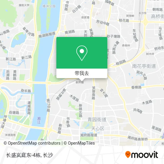 长盛岚庭东-4栋地图