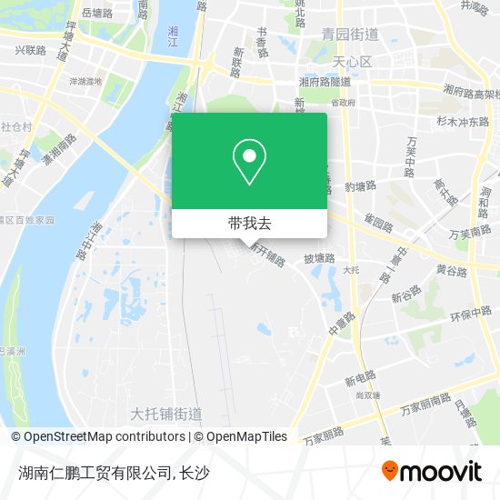 湖南仁鹏工贸有限公司地图