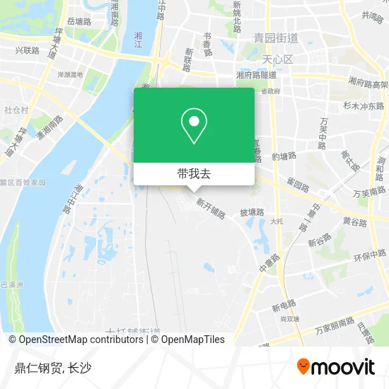 鼎仁钢贸地图