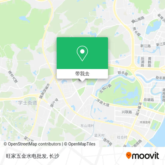 旺家五金水电批发地图