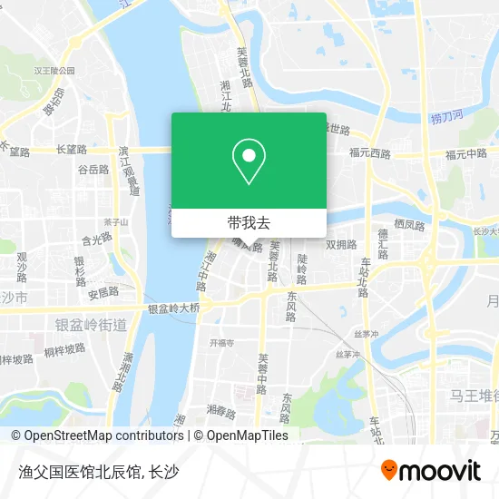 渔父国医馆北辰馆地图