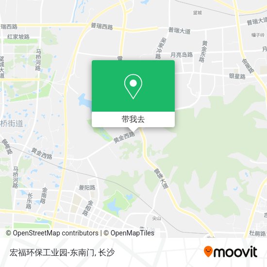 宏福环保工业园-东南门地图