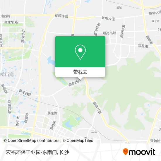 宏福环保工业园-东南门地图