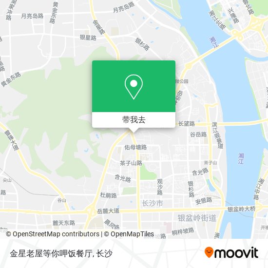 金星老屋等你呷饭餐厅地图