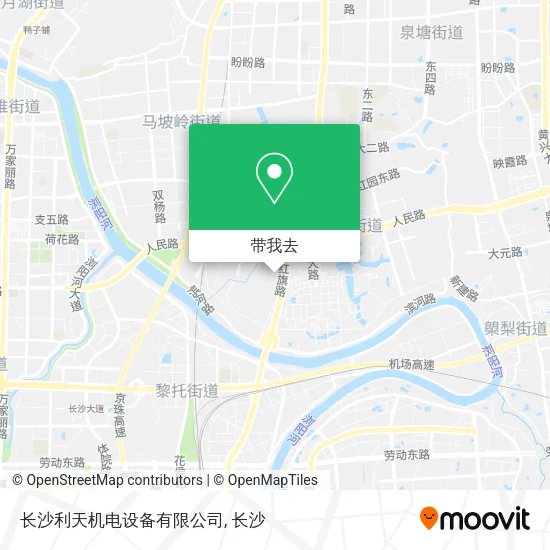 长沙利天机电设备有限公司地图