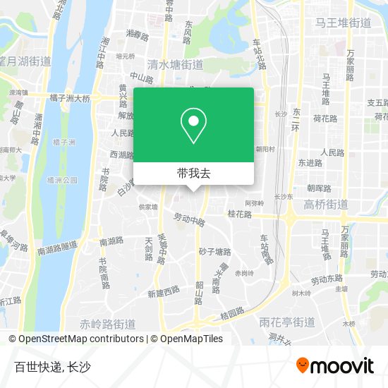 百世快递地图