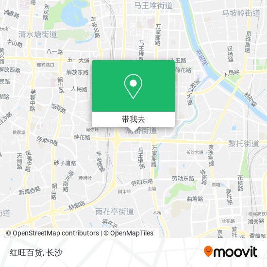 红旺百货地图