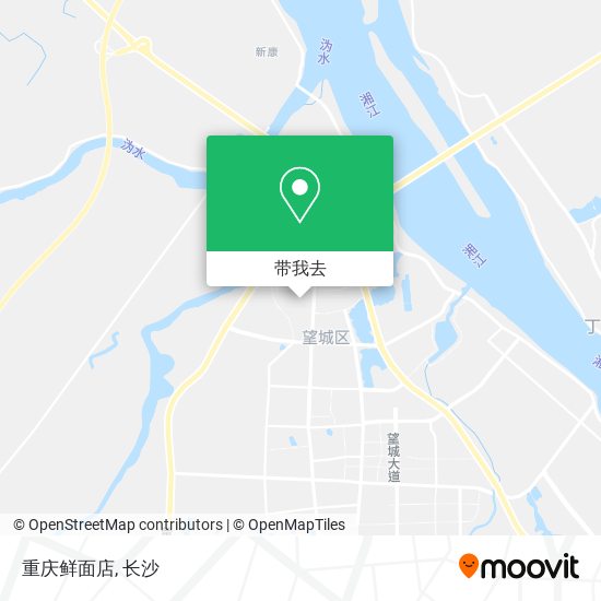 重庆鲜面店地图