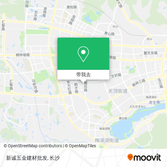 新诚五金建材批发地图