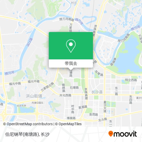 伯尼钢琴(南塘路)地图