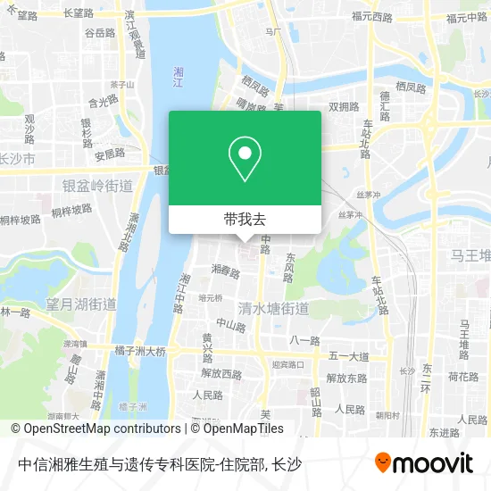 中信湘雅生殖与遗传专科医院-住院部地图