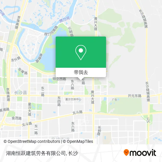 湖南恒跃建筑劳务有限公司地图