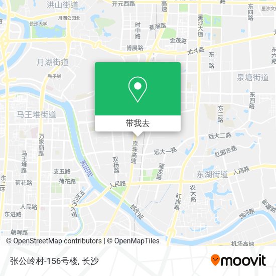 张公岭村-156号楼地图