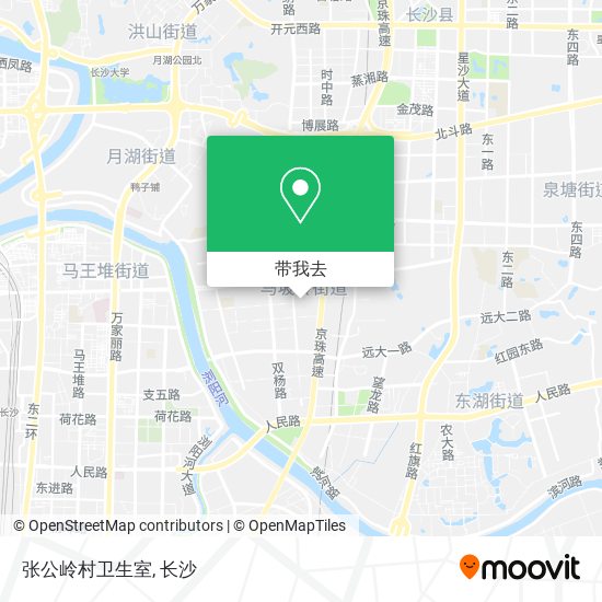 张公岭村卫生室地图