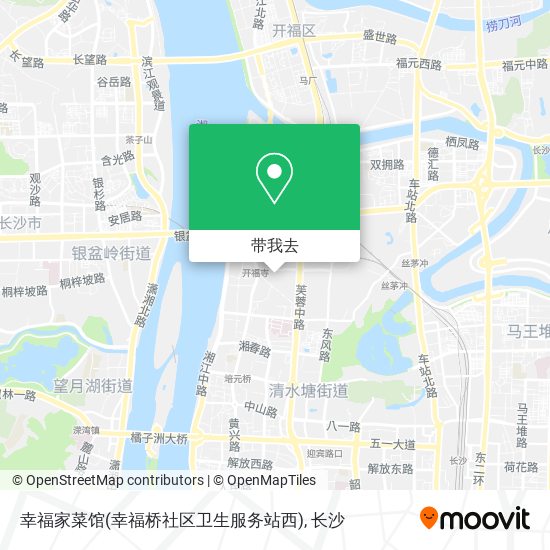 幸福家菜馆(幸福桥社区卫生服务站西)地图