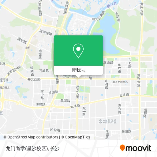 龙门尚学(星沙校区)地图