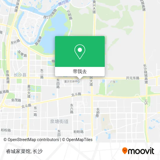 睿城家菜馆地图