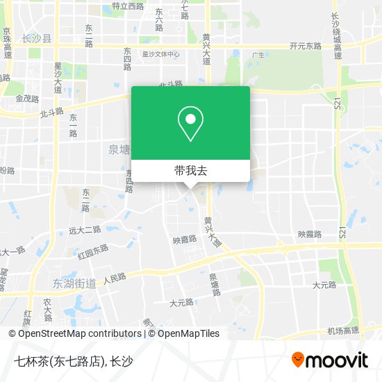 七杯茶(东七路店)地图
